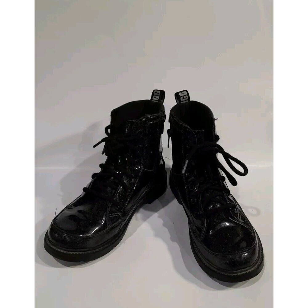 Ugg Boots,  Robley Glitter Combat,  Black Size 6
